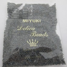 MIYUKI DELICA MATTE METALLIC SILVER GRAY 11/0 DB0307