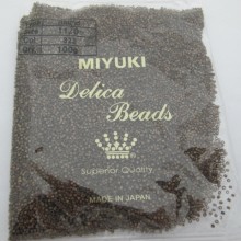 MIYUKI DELICA MAT METALLIC DARK BRONZE 11/0 DB0322