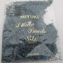 MIYUKI DELICA METALLIC STEEL BLUE IRIS 11/0 DB0514