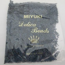 MIYUKI DELICA MAT METALLIC BLUEBERRY GOLD IRIS 11/0 DB1052