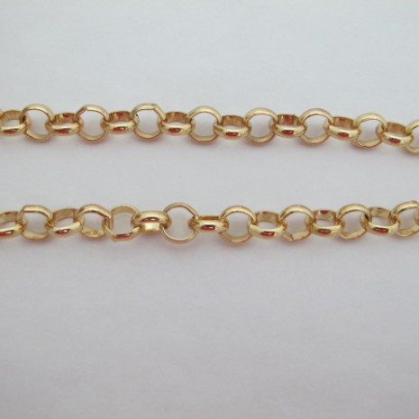 1 m Chaîne maille anneau 10x3mm