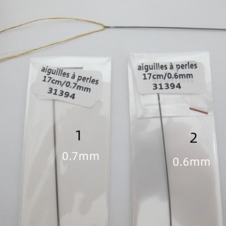 1 pcs Bead needle 17cm