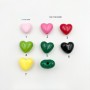 20 pcs perles coeur 19mm en acryliques