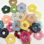 50 Pcs Perles Fleurs 26mm Acryliques