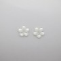 5 Pcs Perles Fleurs 11mm en nacre