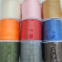 Fils de nylon tressé 2mm couleur unie x100m