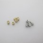 20 Pcs Perles Intercalaires En Acier Inoxydable 5x4mm