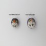 25 Pcs Ceramic Owl Pearls