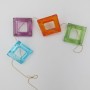 Square plastic dividers 30x30mm - 500g