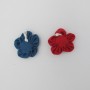 10 Pcs Fleurs en tissu 30mm