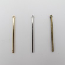 30 Pendant Metal bar 41x3mm