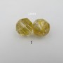 Golden acrylic balls x 10 pcs