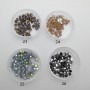Toupie en verre 4mm x144 pcs